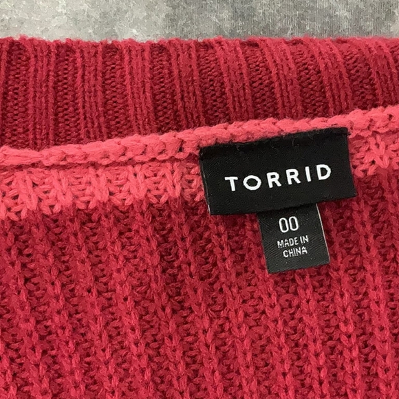 Torrid Pullover Drop Shoulder Sweater - Picture 9 of 11